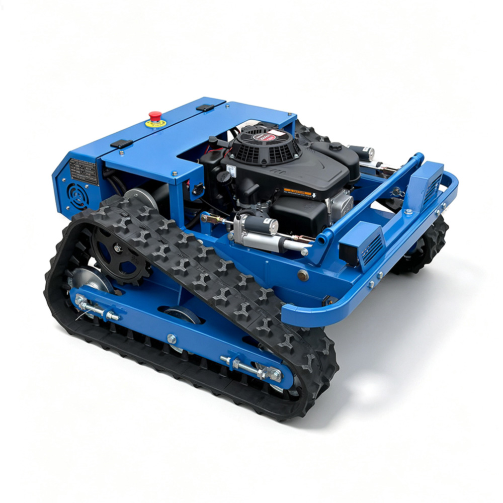 Maideen Intelligent Remote‑Controlled Lawn Mower MDE224‑55D, Blue Version